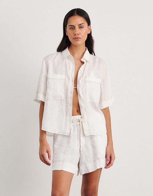 Jag - Gigi Relaxed Short Sleeve Shirt