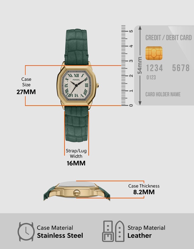 Fossil - Harlow Green Analogue Watch