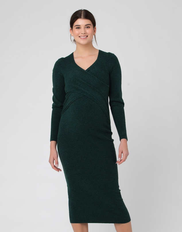 Ripe Maternity - Heidi Nursing Knit Dress