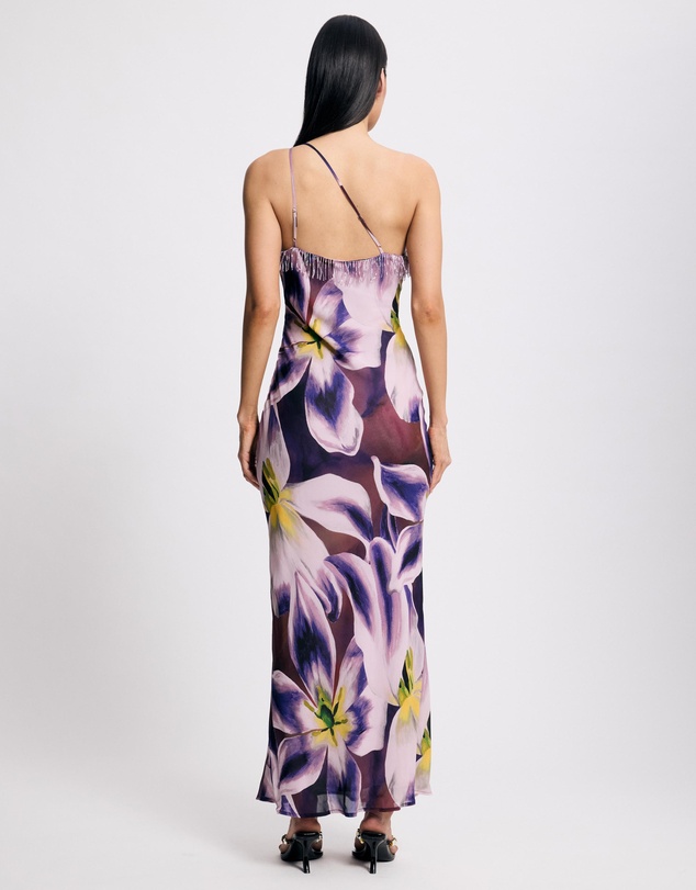 Lover - Electra Beaded Fringe Maxi Dress