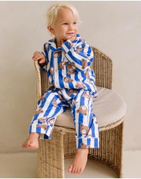 Huxbaby - Hux Stripe Flannel Pyjama - Babies-Kids