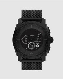 Fossil - Machine Gen 6 Hybrid Black Smartwatch