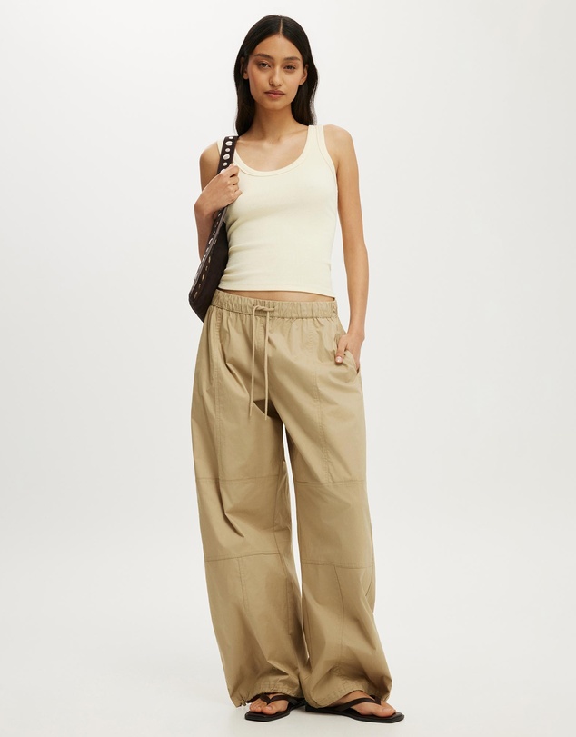 Cotton On - Blake Rib Scoop Tank