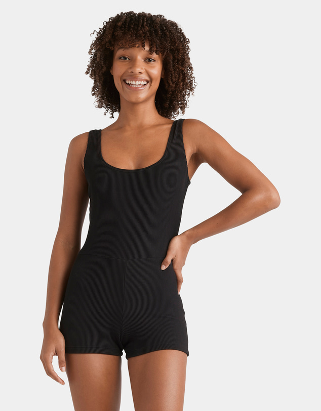 Billabong - Womens Tanlines Retro Surf Bodysuit One Piece Swimsuit