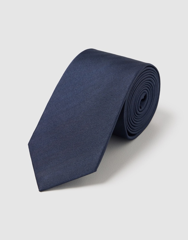 Oxford - Linus Herringbone Silk 7Cm Tie