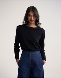 Oxford - Paloma Shoulder Pad Knit