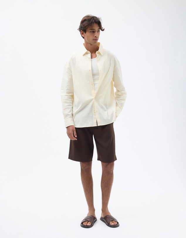 AERE - Tailored Pleated Shorts