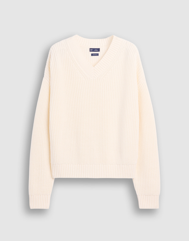 GAP - Cotton Shaker V Neck PO