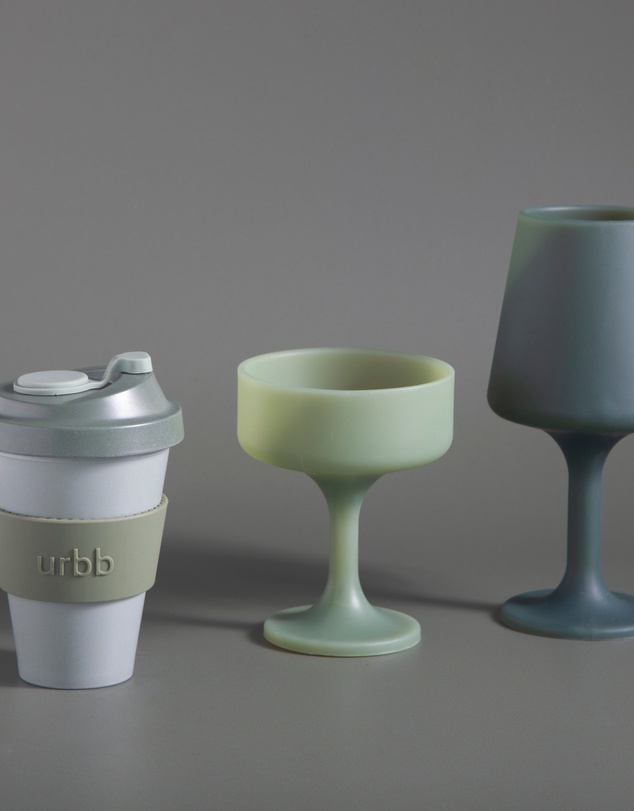 porter green - urbb | biodegradable bamboo coffee cup