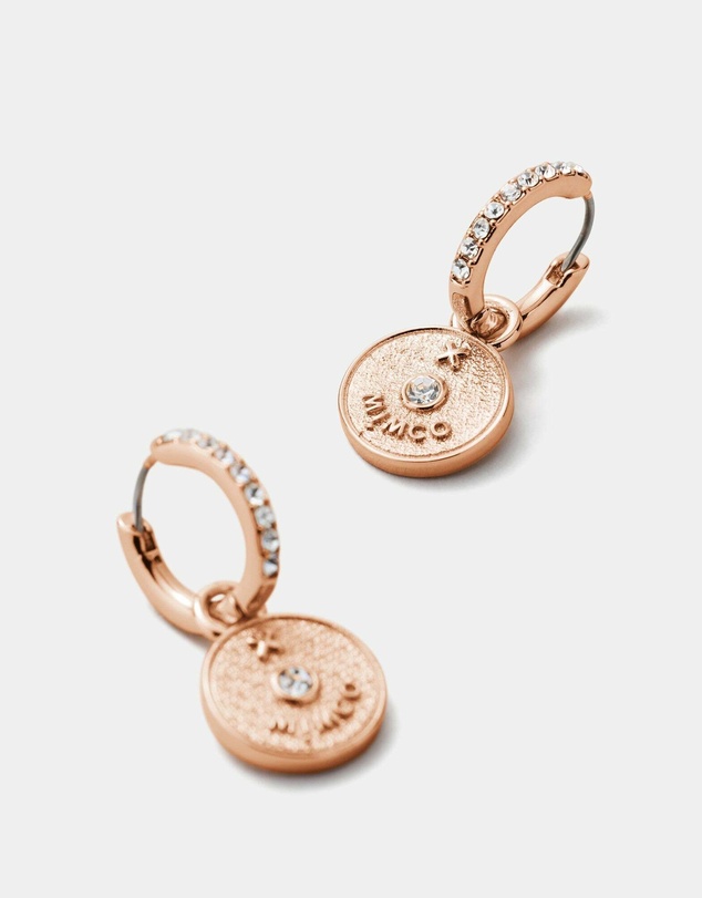 MIMCO - Amulet Charm Hoop Earrings