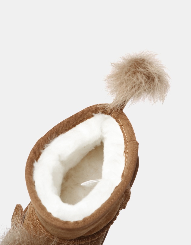 EVERAU - EverAU Ugg Lion Kids Plus Cow Suede Upper UGG Boots