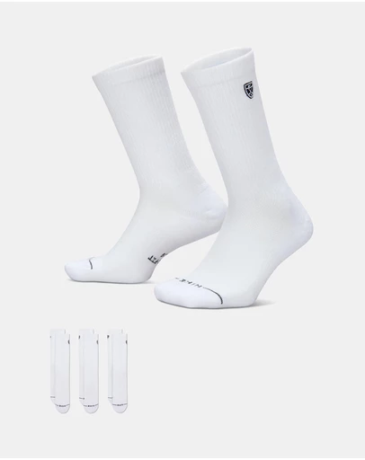 Nike - Nike Everyday Elevated Golf Crew Socks 3-Pack