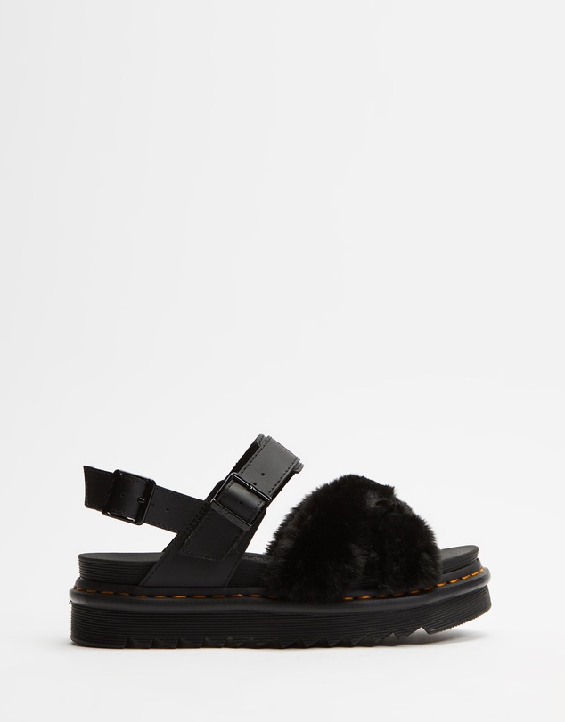 Dr Martens - Voss II Fluffy Sandals - Women's