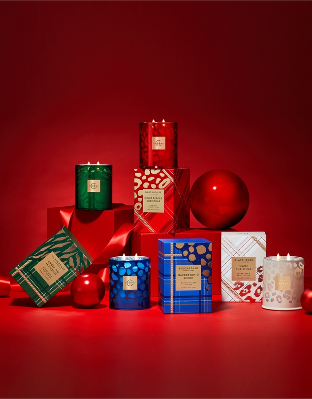 Glasshouse Fragrances - Gingerbread House 380g Soy Candle