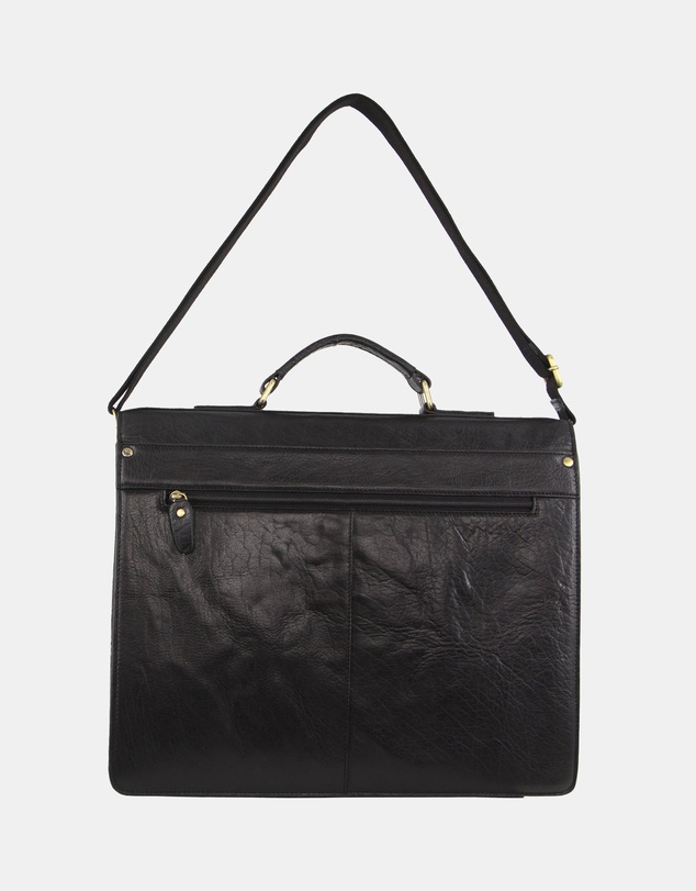Pierre Cardin - Pierre Cardin Men's Leather Business/Computer Bag