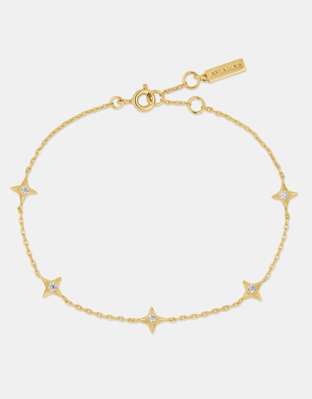 Ania Haie - Ania Haie Gold Stars Station Bracelet