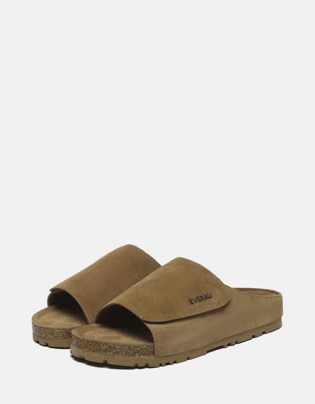 EVERAU - EverAU Ugg Justice Cow Suede Upper Sandals