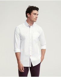 Oxford - Stratton Oxford Weave Cotton Shirt