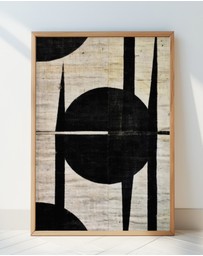Olive et Oriel - Fixed Circle by Treechild Art Print