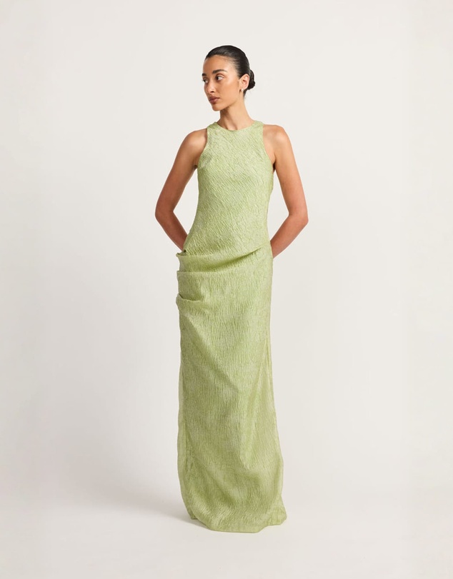 TOJHA - Doe Dress - Pistachio