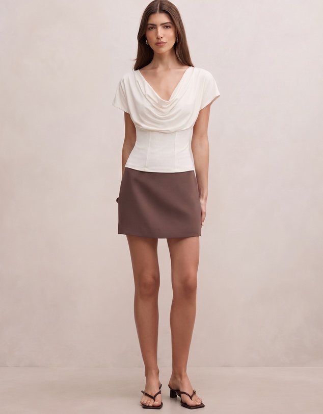 Forever New - Phoebe Draped Cowl Neck Top