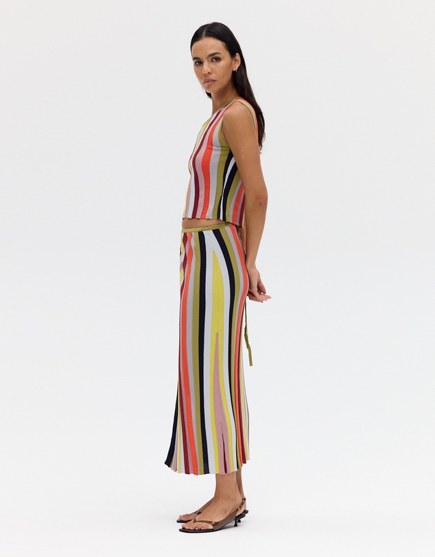 Third Form - Rhythm Knit Wrap Skirt