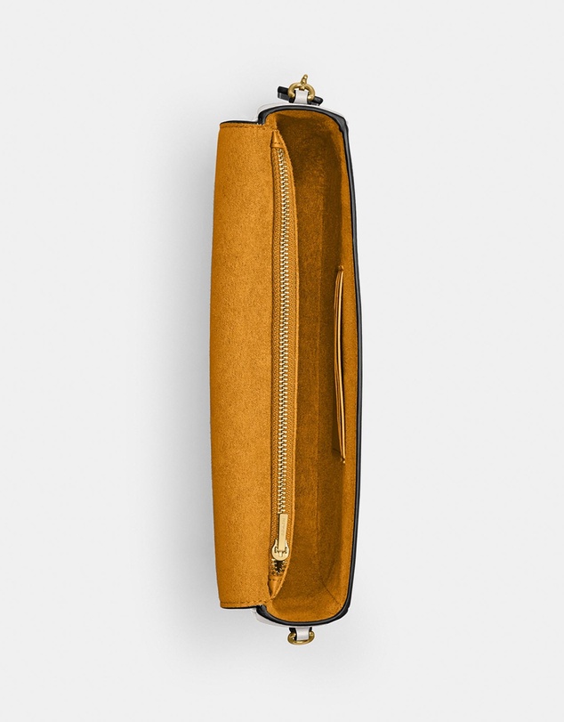 Coach - Refined Calf Leather Essential Chain Pouch Bag