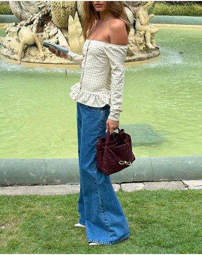 Abrand - 99 Low Baggy Flare Petite