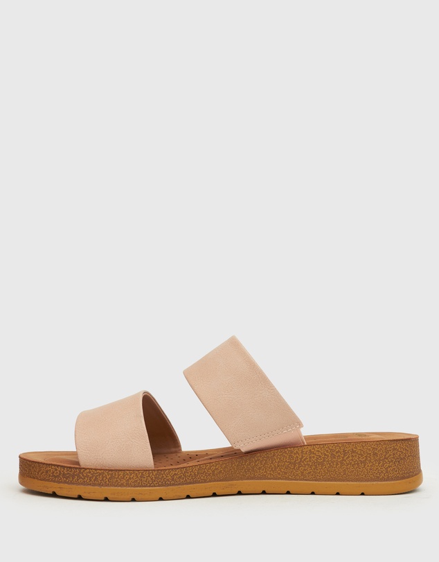 Zeroe - Wider Fit Rowie Vegan Slides