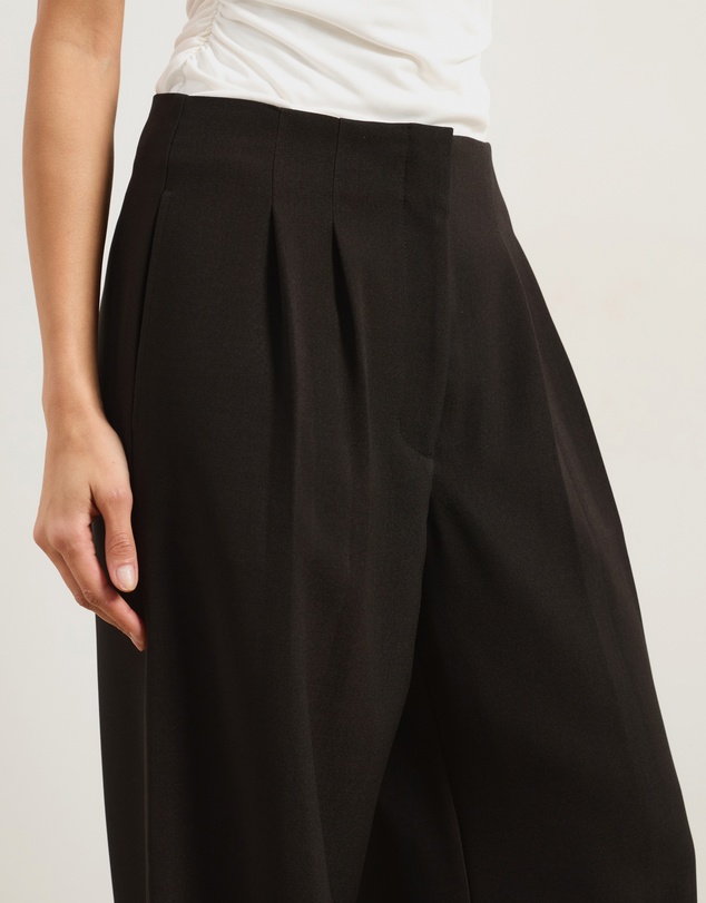 Atmos&Here - Jade High Rise Tailored Pants With Pleats