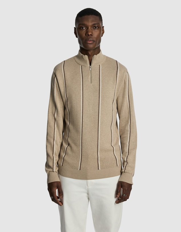 yd. - Jaxon 1/4 Zip Knit Jumper