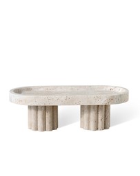 Black Blaze - Column Oval Tray