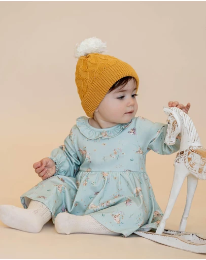 Bebe by Minihaha - Winnie Organic Overlay Dress - Babies