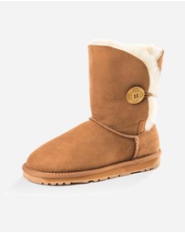 Ozwear Connection Uggs - Ugg Classic Short Button Boots (Water Resistant)