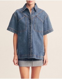 Shona Joy - Boyd Cuffed Mini Skirt