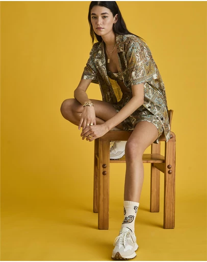The Upside - Vadella Andie Paisley Shirt