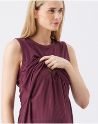 Ripe Maternity - Peter Rib Nursing Tank