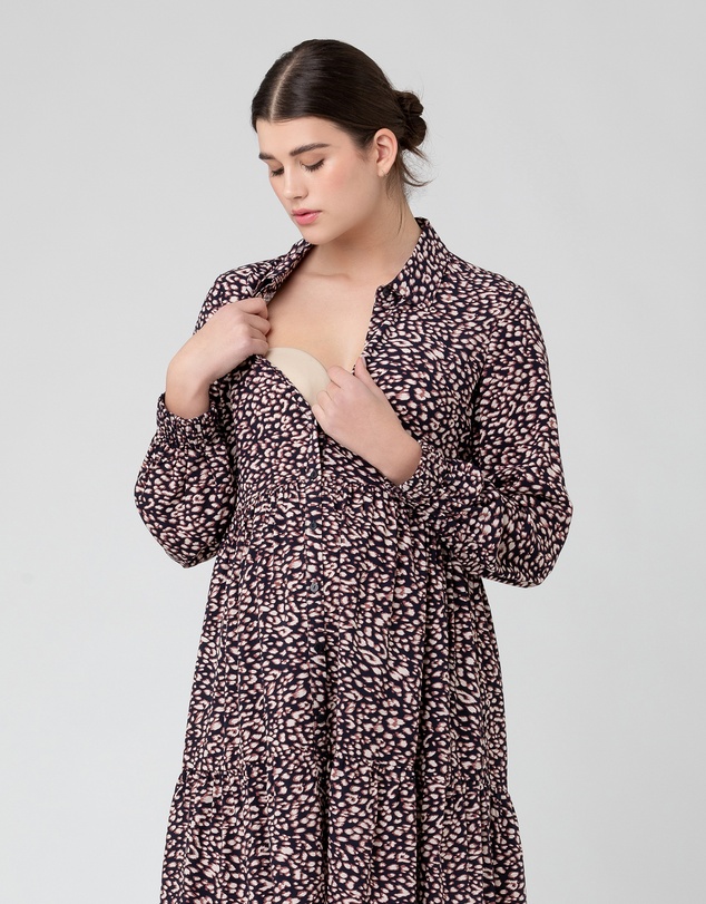 Ripe Maternity - Leah Button Through Dress