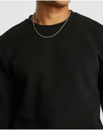 yd. - Tech Textured Sweatshirt