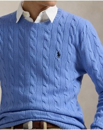 Polo Ralph Lauren - Cable-Knit Wool-Cashmere Sweater - ICONIC EXCLUSIVE
