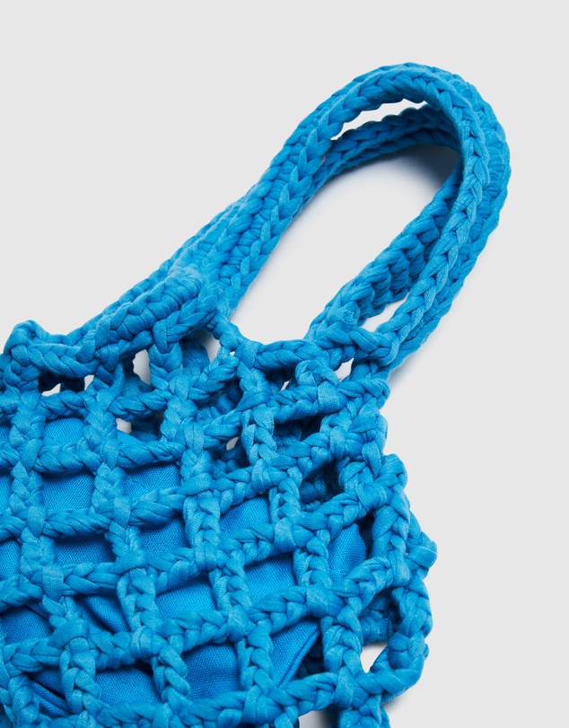 Subtitled - Cage Crochet Mini Bag