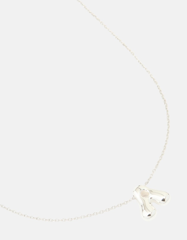 Lovisa - Waterproof Stainless Steel Large Bubble Letter A Necklace