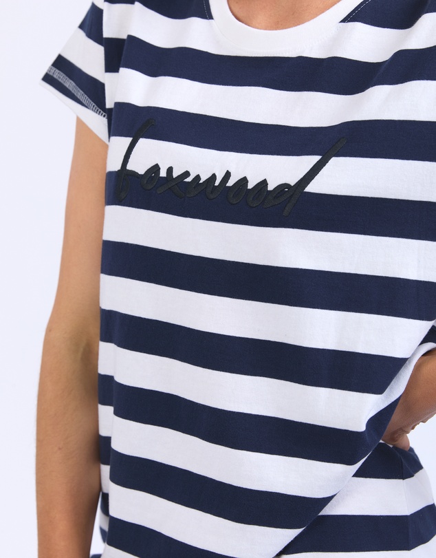 Foxwood - Signature Stripe Tee Dress