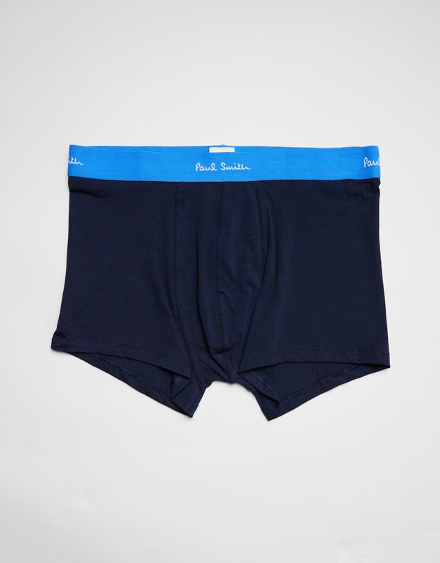 Paul Smith - 5-Pack Stripe and Plain Mixed Boxer Briefs
