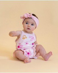 Fox & Finch - Grow Wild Knitted Flower Bodysuit - Babies