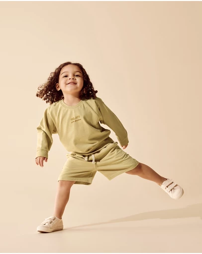 Wilson & Frenchy - Organic Sweat Long Shorts - Babies-Kids