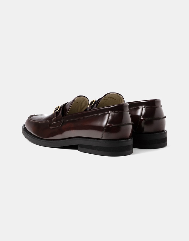 Duke + Dexter - Wilde Buffed Red Plus Bit Loafer - Men's
