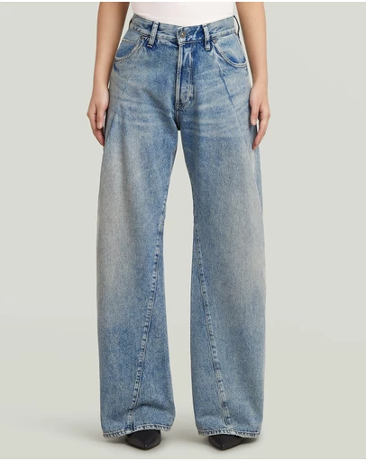G-Star - Contor 3D Wide Pleat Jeans