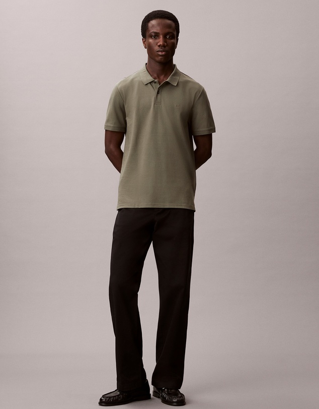 Calvin Klein - Supima Cotton Slim Refined Pique Polo Shirt