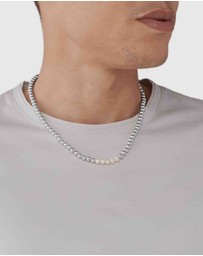 Emporio Armani - Silver-Tone Necklace